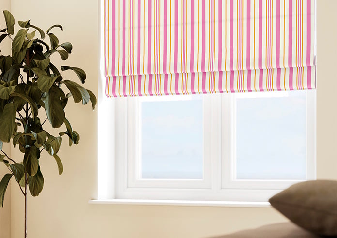 The British Stripe Co. George, Notting Hill No.1 - Roman Blind - Image 5